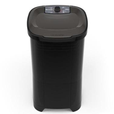 Imagem de Tanquinho Mueller 14 Kg MLT14B Lavagem por Turbilhonamento Preto 110V,
