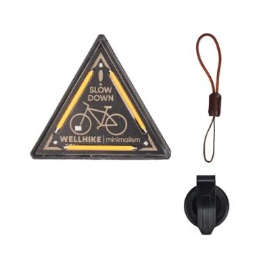 Imagem de 4 Modos Luz Corrida LED, Luzes Colar Animais Estimação, Luzes Recarregável Acampamento USB-C, Lanterna EDC Impermeável, Luz Traseira Ciclismo, para Esportes ao ar Livre, Caminhada (Secção C)