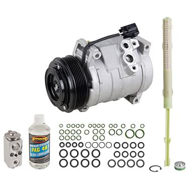 Imagem de Compressor AC e kit de reparo A/C para Chevy Traverse GMC Acadia Buick Enclave Saturn Outlook 2007 2008 2009 2010 2011 2012 - BuyAutoParts 60-80464RK NOVO