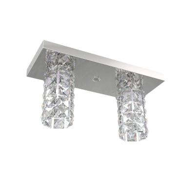 Imagem de Plafon De Cristal  Retangular L30X12Cm Balcão   Lavabo