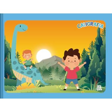 Imagem de Caderno Caligrafia 1/4, Animativa, Capa, 90g, 40 folhas, Pacote com 20