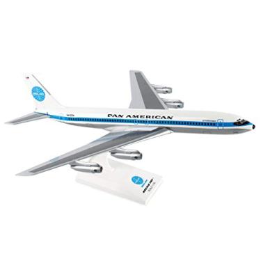 Imagem de Daron Skymarks SKR877 Pan American World Airways 707 1/150 Scale Airplane Model Jet Clipper Monsoon Livery REG#N415PA