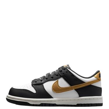 Imagem de DUNK LOW (GS) "Cume branco/dourado metálico"