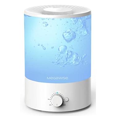 Imagem de MegaWise Umidificadores Cool Mist, umidificador ultrassônico de recarga superior de 3,5 L para quarto, quarto de bebê, escritório