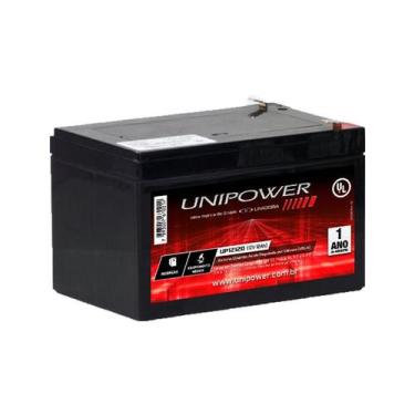 Imagem de Bateria Unipower 12v 12ah Bicicleta Elétrica Scooter Skate
