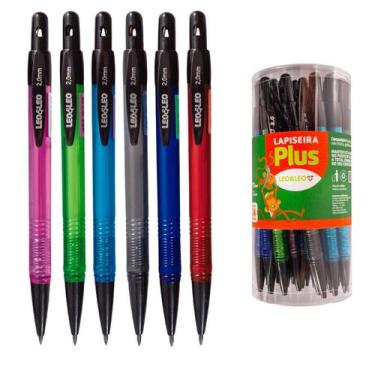 Imagem de Kit 24 Un Lapiseira 2.0 Plus Sortida Com Apontador Leo E Leo