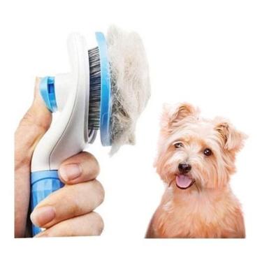 Imagem de Rasqueadeira Removedor Tira Pelos Mortos Pet Animais Gato - SHOP ALTER