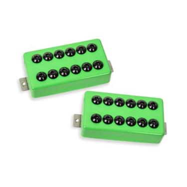 Imagem de Seymour Duncan Conjunto Invader Humbucker - Captadores Para Guitarra Elétrica, Perfeitos Hard Rock E Heavy Metal Verde-Limão