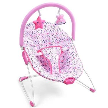 Imagem de Cadeira de Descanso Para bebê Nap Time 0-11kgs Rosa Cinto de 3 pontos 