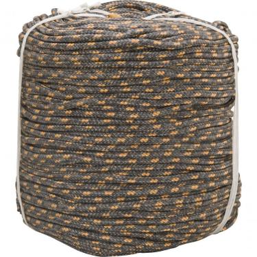 Imagem de Corda Multifilamento Trançada 10,0mm 11,0kg 147 Metros Cinza