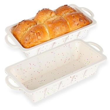 Imagem de Panela de pão Vinino de silicone com estrutura de metal, 450 g, pacote