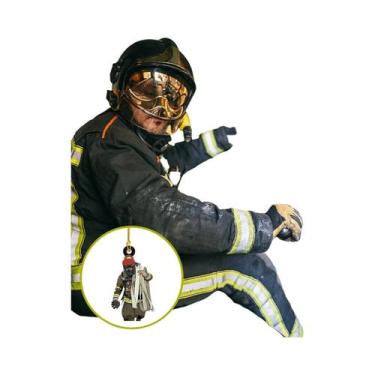 Imagem de Pingente De Carro De Bombeiro, Ornamento Suspenso, Decoração De Espelh