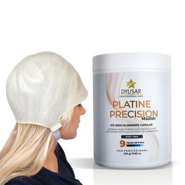 Imagem de Pó Descolorante Platine Precision Master Dyusar 500G + Touca - Dyusar 