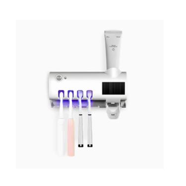 Imagem de Suporte Dispenser Esterilizador UV Escova e Creme Dental