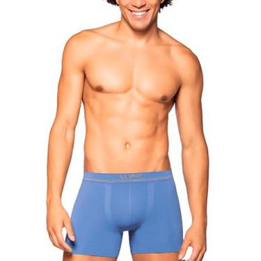 Imagem de Cueca Boxer Lupo 00436-004 Masculina Sem Costura Microfibra T. P/GG, M