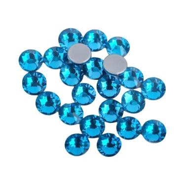 Imagem de Strass Termocolante DMC Cor Verde Vulcão Hot Fix Cristal Para Costura 