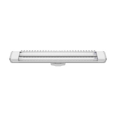 Imagem de Luminária Lumifacil 70Cm Aletada Com 2 Leds 3000K Branco