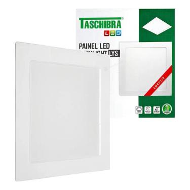 Imagem de 2X Painel Led Taschibra Lys 18W Embutir Quadrado 3000K Luz
