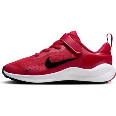 Imagem de Nike Tênis infantil unissex Revolution 7 (criança pequena), Vermelho/preto/branco, 27 BR