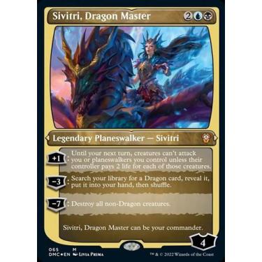 Imagem de Magic de cartas colecionáveis: The Gathering Sivitri Dragon Master - M