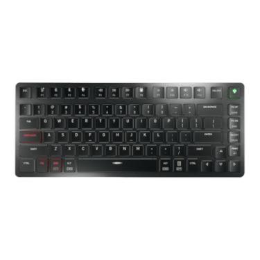 Imagem de Cherry Teclado compacto mecânico ultrafino KW X ULP 2.0 MINI | Interruptores de perfil ultra baixo MX com função multidispositivo.