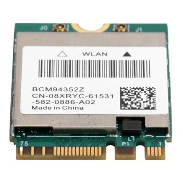 Imagem de RiToEasysports Cartão de Rede Sem Fio de Banda Dupla NGFF M.2 4.0 802.11ac Adaptador WLAN BCM94352Z Transmissão 867 Mbps Em Alta Velocidade para Win7/8/10/OS X Melhor para Laptops e Laptops (2