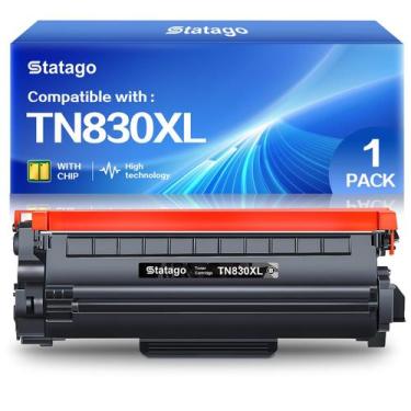Imagem de Cartucho de toner Brother TN830XL preto Rendimento de 3.000 páginas - 