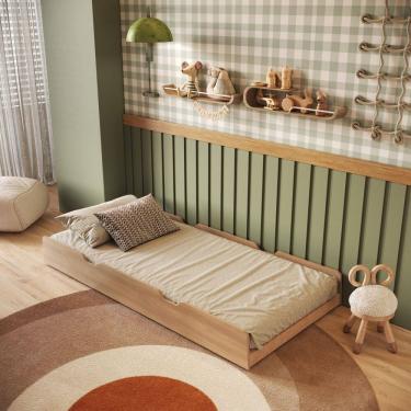 Imagem de Cama Auxiliar Infantil Mick MDF Mobikasa