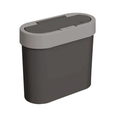 Imagem de Lixeira Press Flat Para Pia Bancada 2,8L Brinox Coza