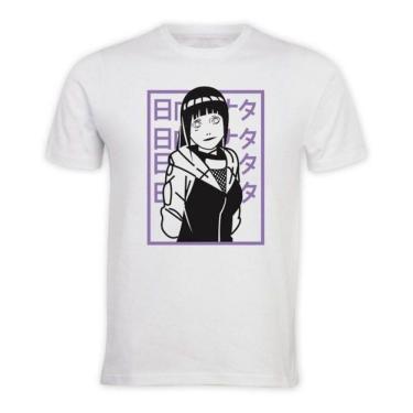 Imagem de Camiseta Anime Naruto Hinata Branco