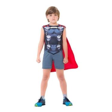 Imagem de Fantasia Infantil Avengers Thor Curta