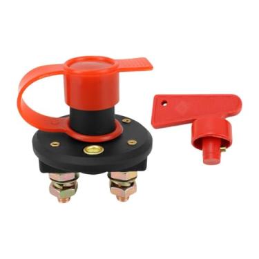 Imagem de AsrMyjcx Interruptor de corte de bateria para iate, interruptor rotativo para caminhão, automóvel, trailer, barco, veículo, com Acessórios
