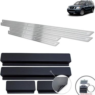 Imagem de Soleira Nissan Pathfinder 2006 A 2009 Prata Alto Relevo