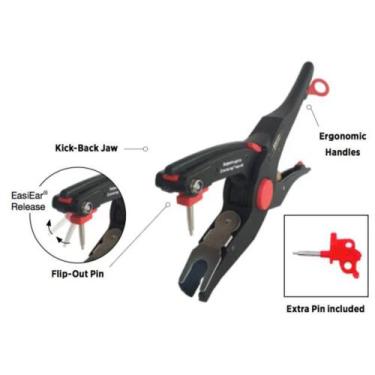 Imagem de Aplicador de brincos retrátil z2 tagger vermelho - Z TAGS - DATAMARS