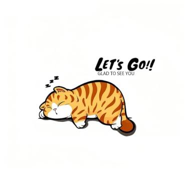 Imagem de Adesivo de gato adesivo de carro emblema para motocicleta logotipo decorativo arranhado capa de logotipo cauda lateral fita de arranhões capacete de moto (A)