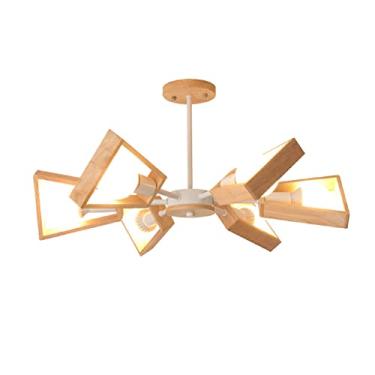 Imagem de Luminária pendente moderna LED, lustre moderno LED, avião, luz azul amarela, compatível com quarto de criança, bebê, meninos, iluminação, lustre doméstico (cor: azul sma