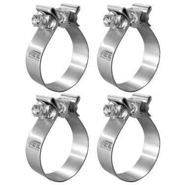 Imagem de Braçadeira de escape ETL INDUSTRIES 10 cm 304 em aço inoxidável 4 unid