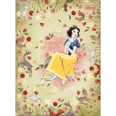 Imagem de Tilibra Caderno Brochura Capa Dura Colegial Branca de Neve, 160 Folhas (Verde)