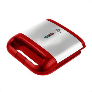 Imagem de Sanduicheira Grill Elétrica Inox Kian 750w, Bivolt