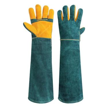 Imagem de shamjina Luvas de 60 Cm de Comprimento para Manuseio de Animais para Tosador, Resistentes a Perfurações em Canis