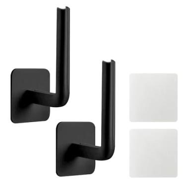 Imagem de Cabideiro, cabideiro, boné de beisebol, 2 peças, suporte de parede, autoadesivo, não