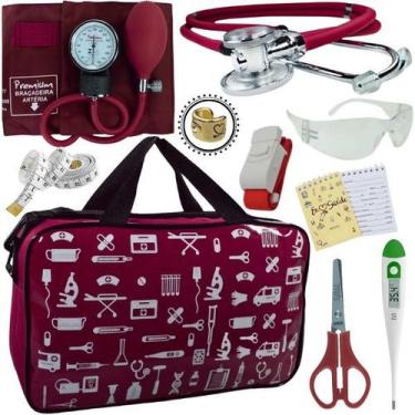 Imagem de Kit Bolsa Aparelho de Pressão Esfigmomanômetro Premium - Love Saúde, V