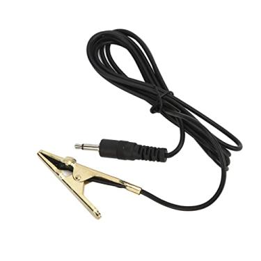 Imagem de ZJchao Audio Pickup Clip Metal 3.5mm Universal Instrumento Microfone Pickup Clip Com Esponja Pad para Violino Guitar Material de Ferro de Qualidade Profissional Durable Design Sound (1,5m / 4,9ft)