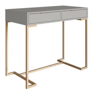 Imagem de Escrivaninha Penteadeira 2 Gv P1039 Champagne Arenas Pp Milani Store -