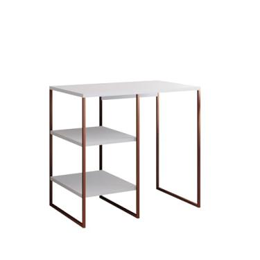 Imagem de Aparador Adega Bourbon Cobre Com Branco 80 Cm