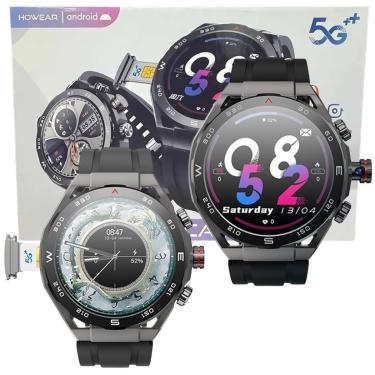 Imagem de Relogio Smart Watch 5G Hw18 Call2 Chip Chatgpt Camera Grava Vidio Audio Relogio Inteligente-Unissex