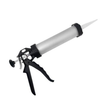Imagem de Aplicador Silicone Reforçado Tubo Alumínio Para Tubo e Sache Fertak - 