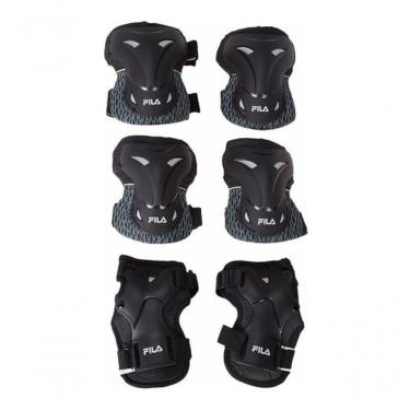 Imagem de Kit De Proteção Fila - Patins, Skate, Patinete Bike Fitness Xg