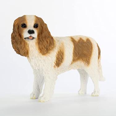 Imagem de Conversation Concepts Estatueta padrão Cavalier King Charles marrom e branco DF80A