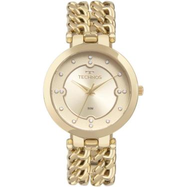 Imagem de Relógio Technos Feminino Ref: 2035Mzm/1D Bracelete Dourado